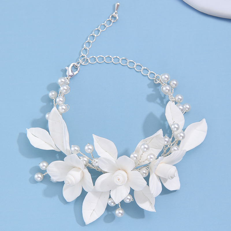 Ins Clay Flower Bridal Bracele - Snake Plant Ceramic recensione e prezzo