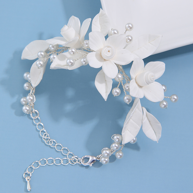 Ins Clay Flower Bridal Bracele - Snake Plant Ceramic recensione e prezzo