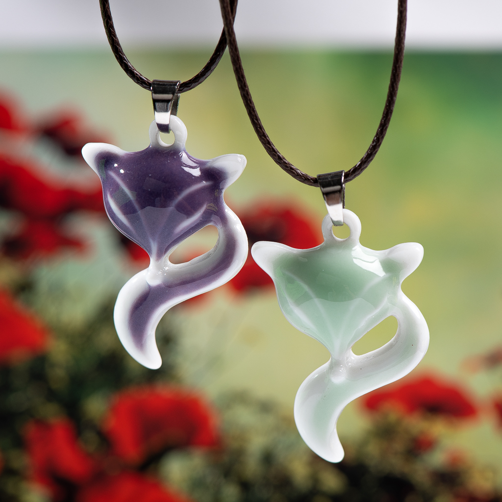 Ceramic Fox Pendant Cute Carto - Snake Plant Ceramic recensione e prezzo