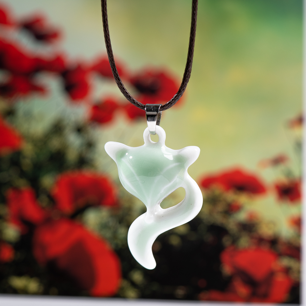 Ceramic Fox Pendant Cute Carto - Snake Plant Ceramic recensione e prezzo