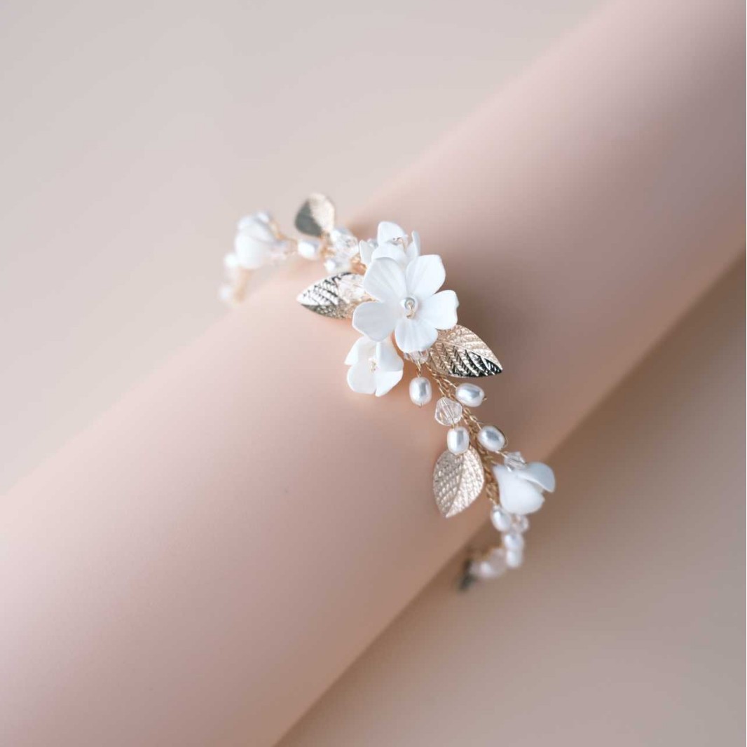 Ins Clay Flower Bridal Bracele - Snake Plant Ceramic recensione e prezzo