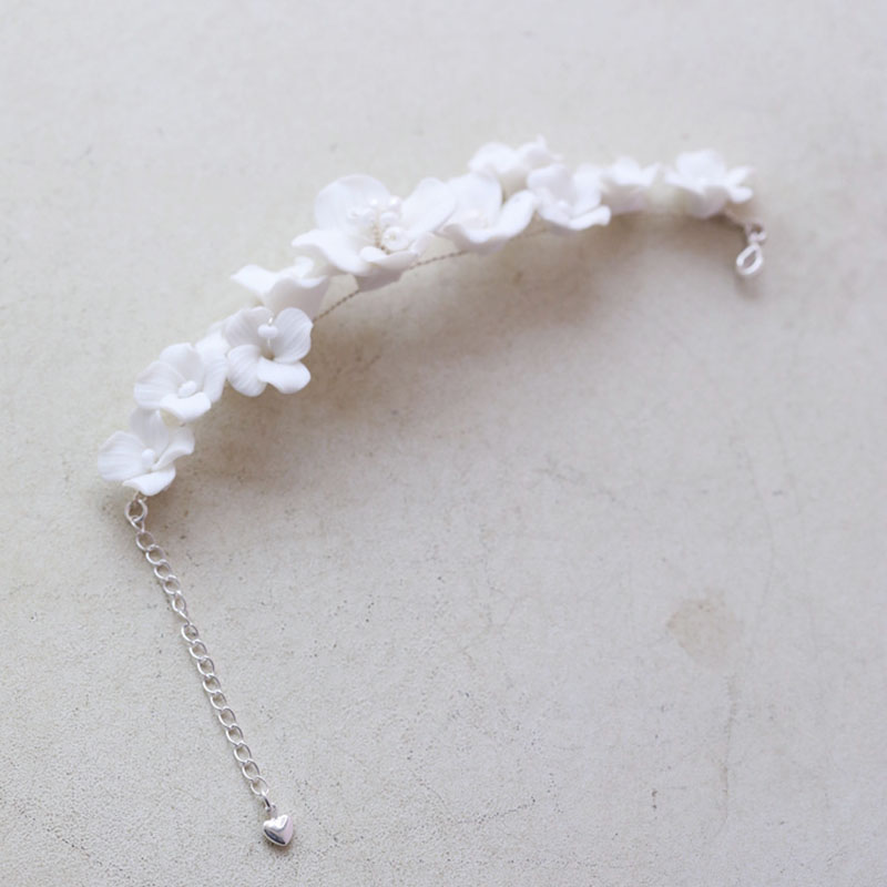 White Porcelain Flower Bridal  - Snake Plant Ceramic recensione e prezzo