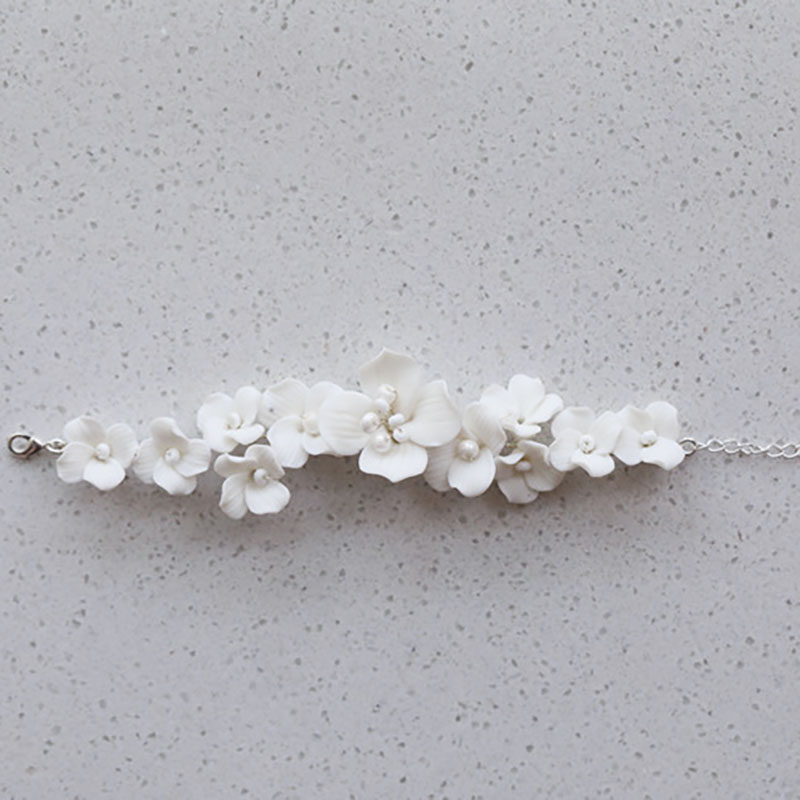 White Porcelain Flower Bridal  - Snake Plant Ceramic recensione e prezzo