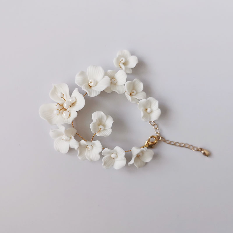 White Porcelain Flower Bridal  - Snake Plant Ceramic recensione e prezzo